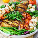 Eat Clean Caprese Chicken Salad CleanFoodCrush