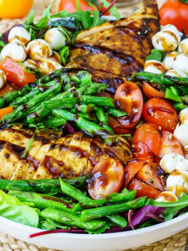 Eat Clean Caprese Chicken Salad CleanFoodCrush
