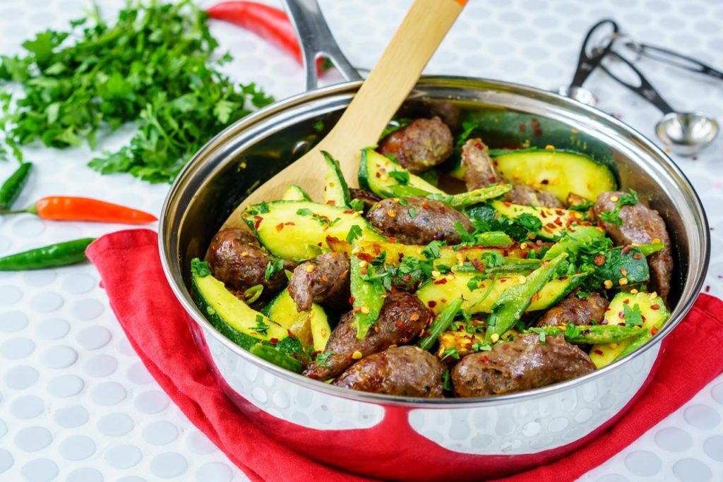 Sausage and Vegetable One Pot Meal