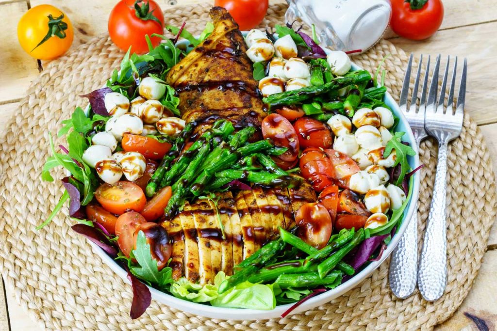 Clean Food Caprese Chicken Salad Treat