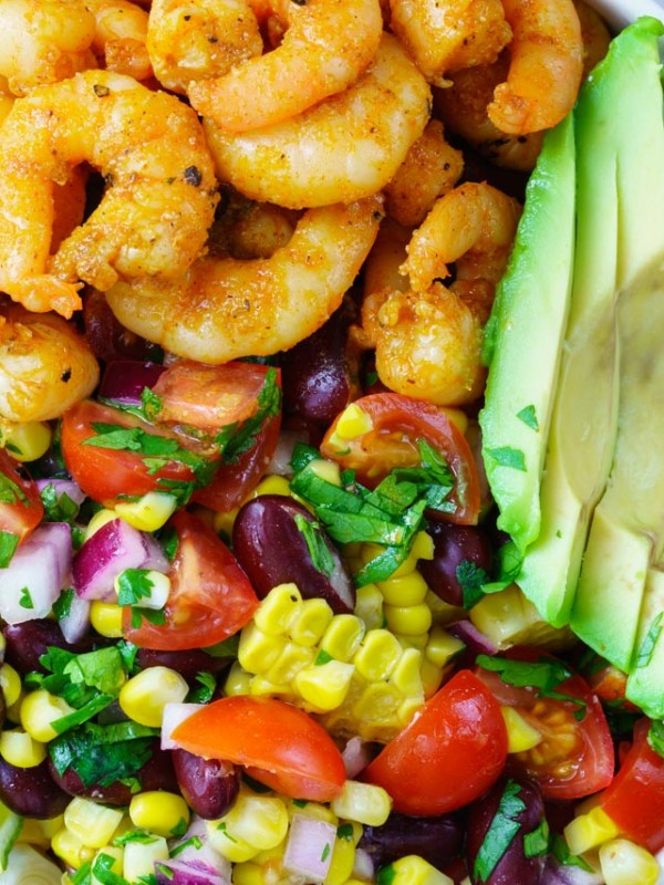 Spicy Shrimp Burrito Bowl Clean Eating