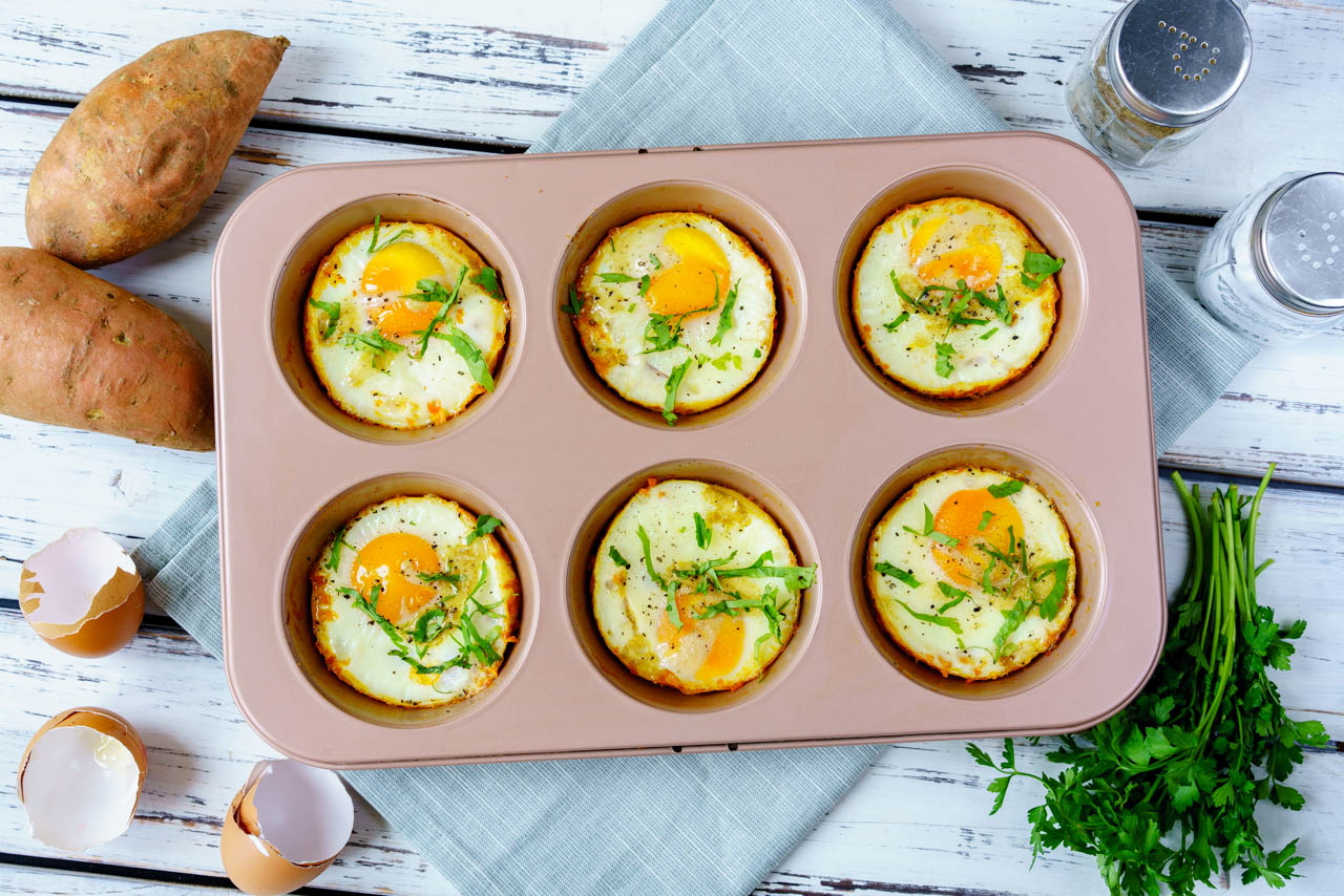 Sweet Potato Egg Cups for a Simply Delicious Clean Eating Morning! Clean Food Crush
