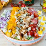CleanFoodCrush Buffalo Chicken Cobb Salad Recipe