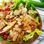 Clean Eating Chicken Satay Salad