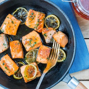 Clean Eating Honey Lime Salmon Recipe