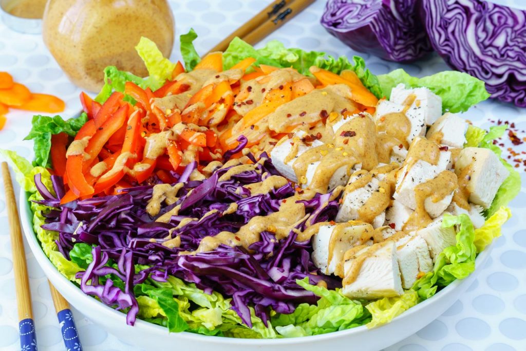 CleanFoodCrush Asian Chopped Chicken Salad