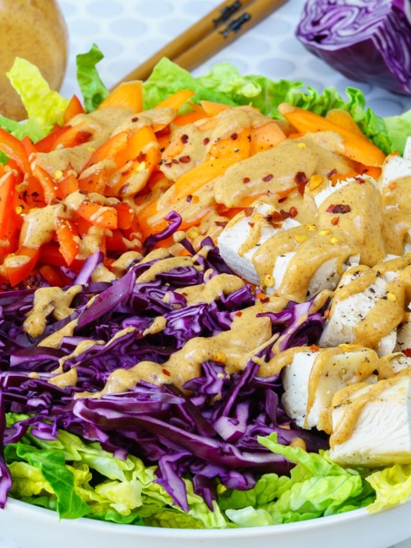 CleanFoodCrush Asian Chopped Chicken Salad