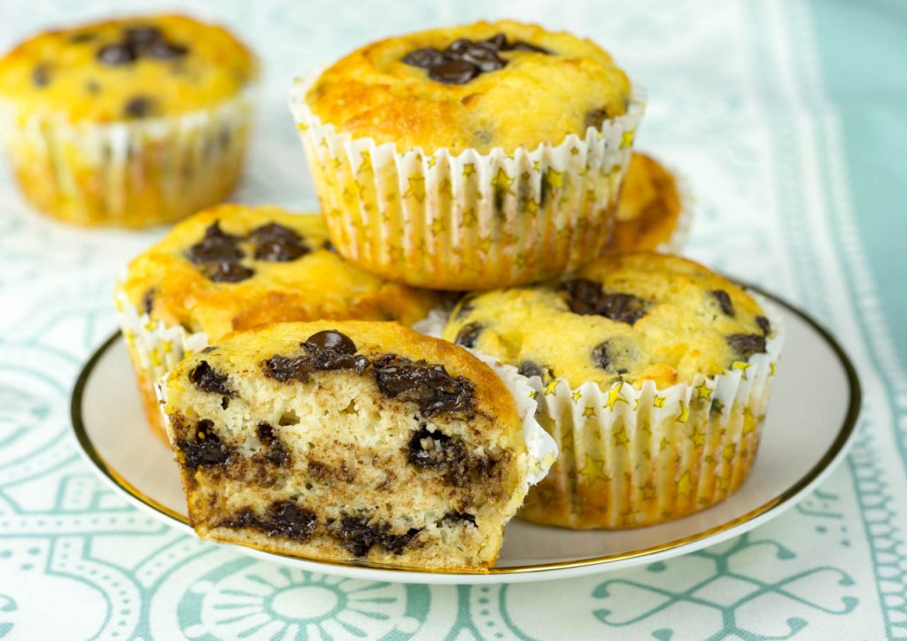 CleanFoodCrush Chocolate Chip Yogurt Muffins