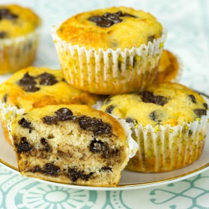 CleanFoodCrush Chocolate Chip Yogurt Muffins