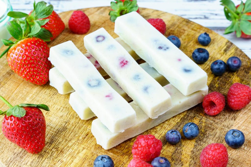 Frozen Yogurt Berry Bites Recipe