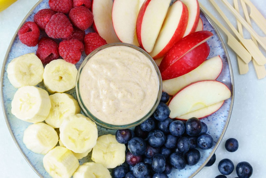 CleanFoodCrush Peanut Butter Fruit Dip