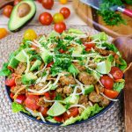CleanFoodCrush Turkey Taco Salad