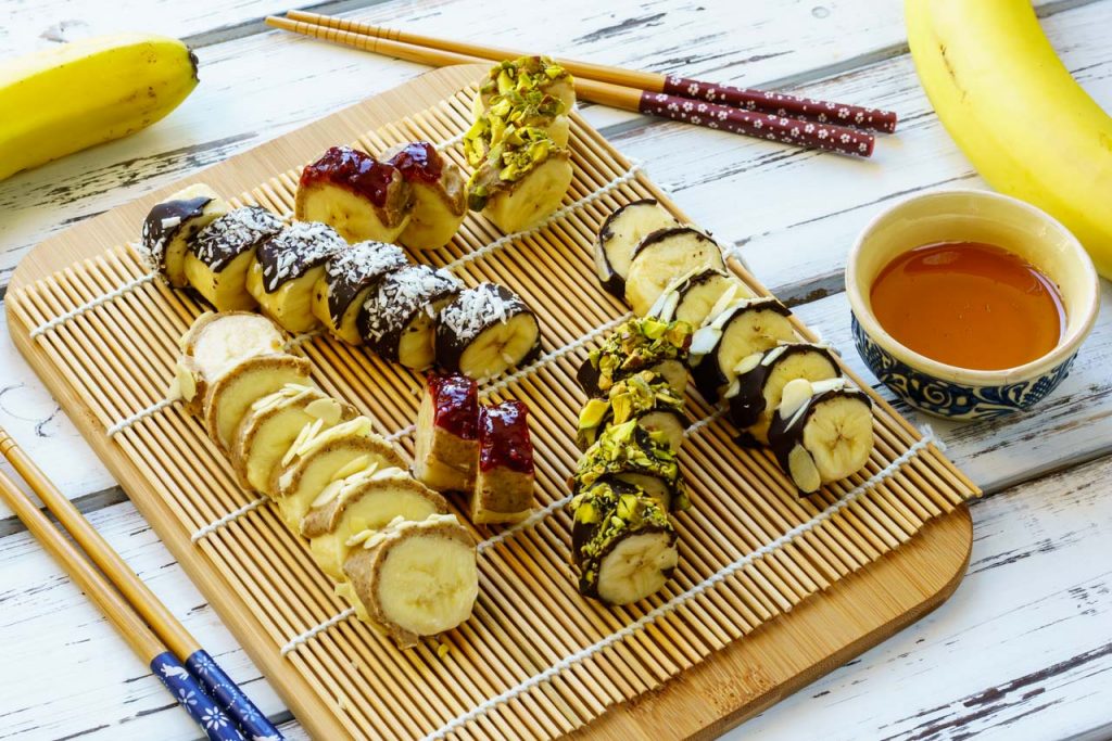 CleanFoodCrush Creative Banana Sushi Party