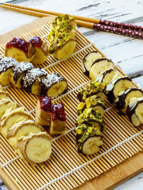 CleanFoodCrush Creative Banana Sushi Party