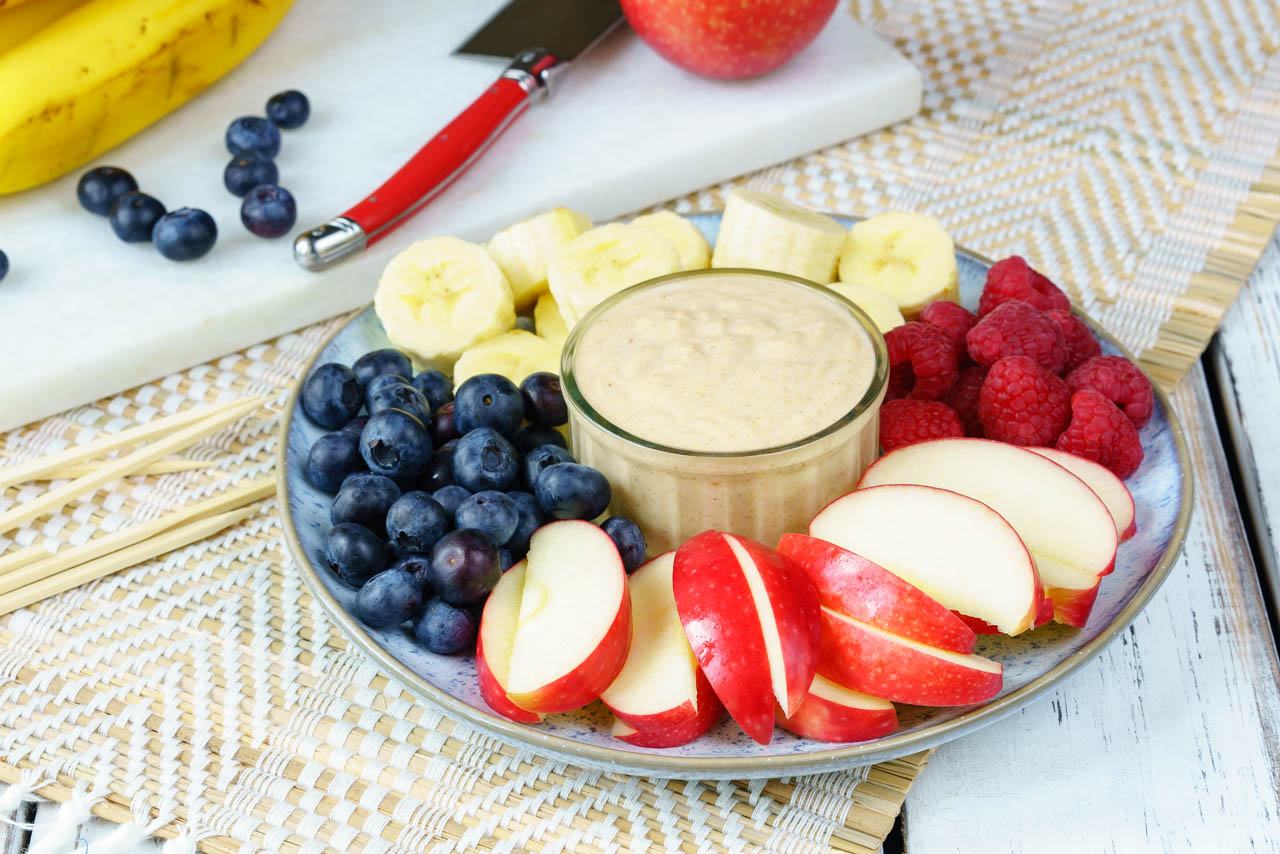 Super Healthy & Creative Peanut Butter Fruit Dip! Clean Food Crush