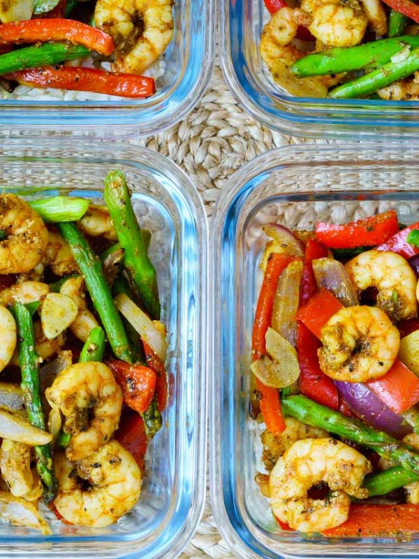 One Pan Shrimp Fajitas CleanFoodCrush