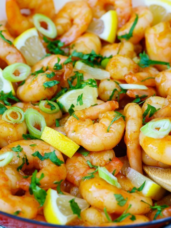 Sticky Honey Garlic Shrimp Clean Eating