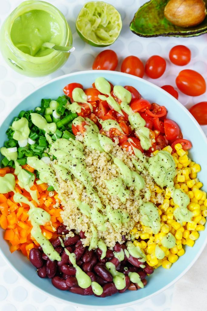 Easy to make Southwest Quinoa Salad