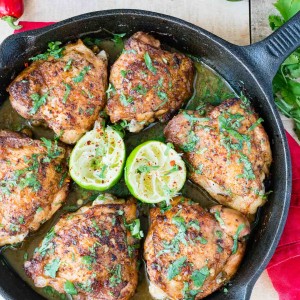 Cilantro-Lime Chicken Skillet Recipe