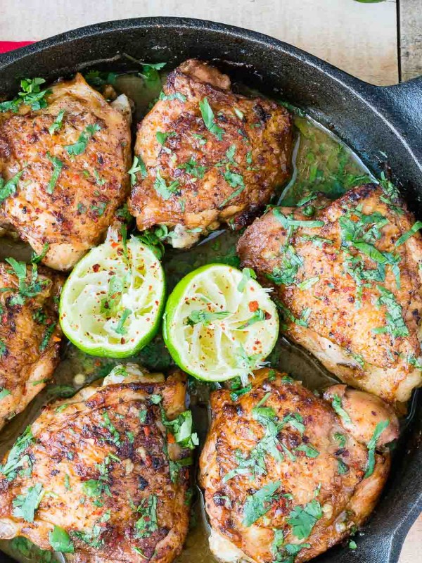Cilantro-Lime Chicken Skillet Recipe