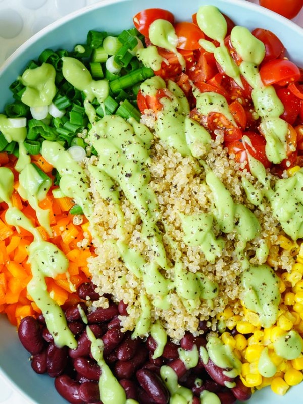 CleanFoodCrush 15 Minute Southwest Quinoa Salad