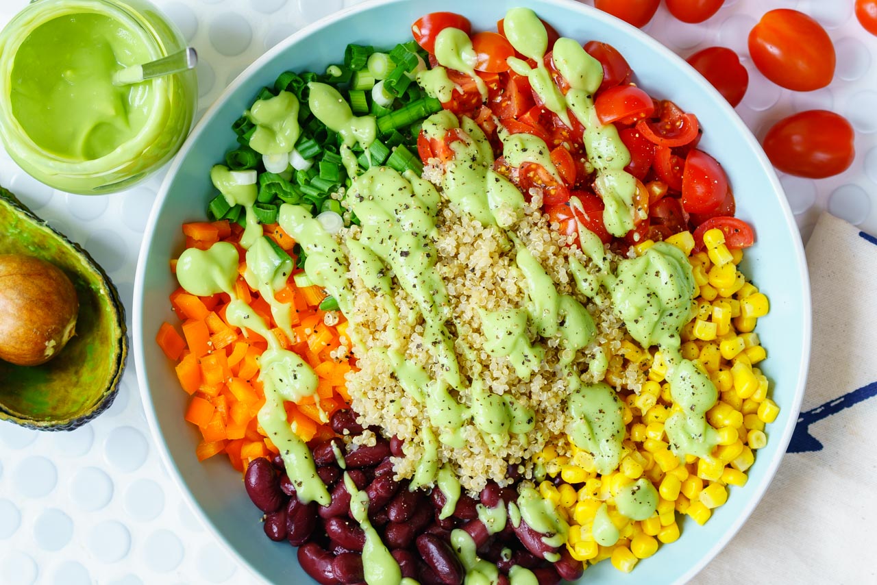 CleanFoodCrush 15 Minute Southwest Quinoa Salad