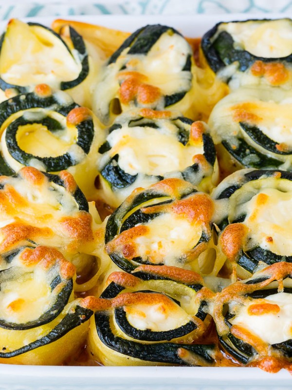 CleanFoodCrush Zucchini Lasagna Roll-Ups