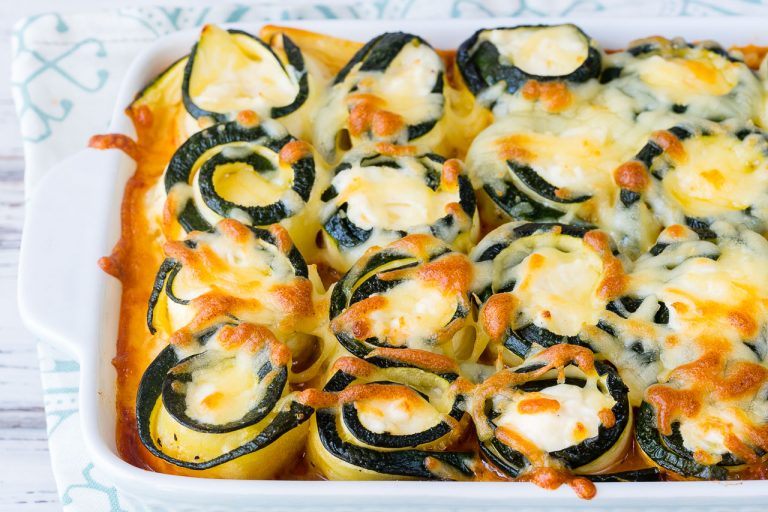 Zucchini Lasagna Roll-Ups Make a Fun Weekend Dinner Idea! | Clean Food ...