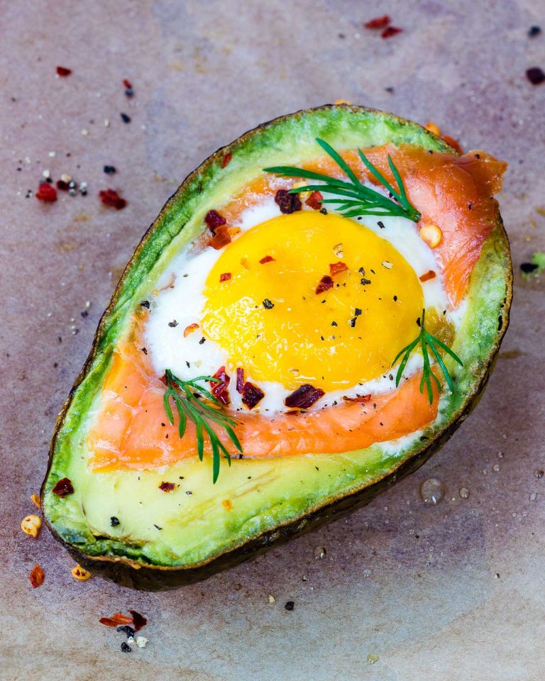 Salmon Egg Baked Avocados For Balanced Hormones And Glowing Skin Clean Food Crush