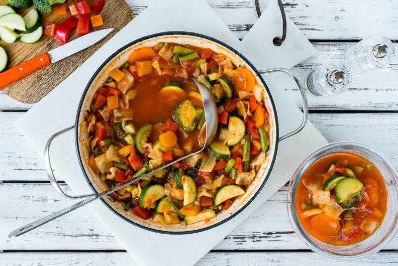Eat this Skinny Vegetable Soup for Inflammation and Weight Loss