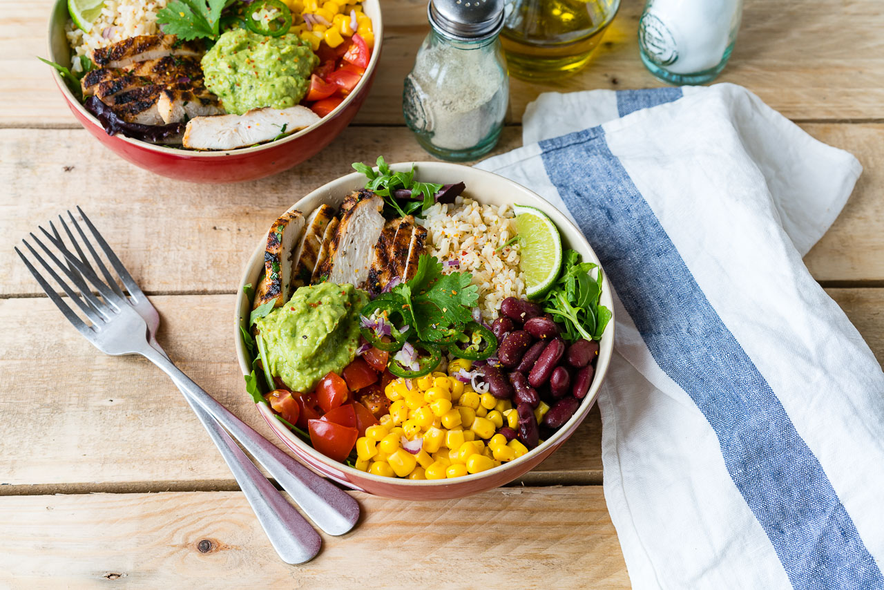 Love Eating Clean Chicken Burrito Bowls + CilantroLime Rice Clean