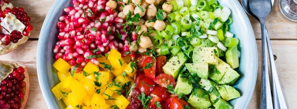 Chickpea + Tomato + Avocado Salad
