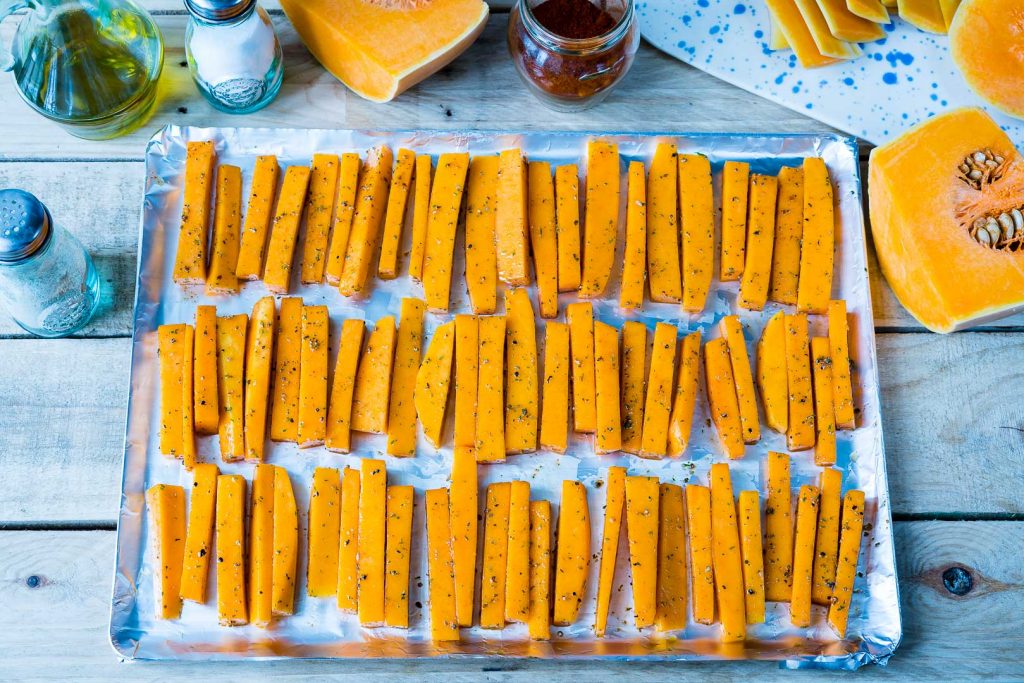 Clean Food Baked Butternut Squash Fries