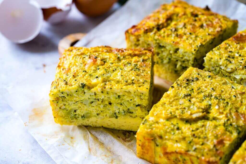 CleanFoodCrush Broccoli + Cauliflower Frittata