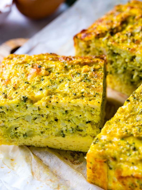 CleanFoodCrush Broccoli + Cauliflower Frittata