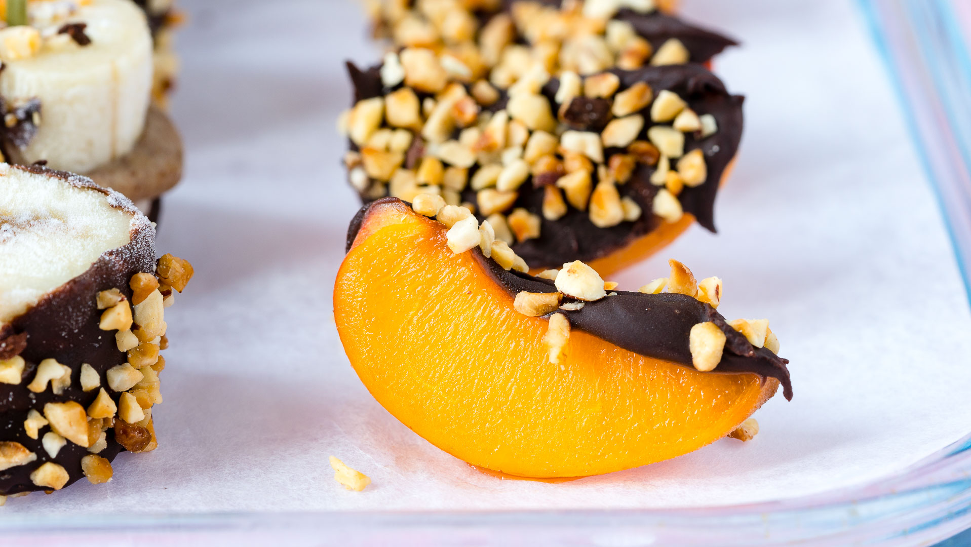 Dark Chocolate Covered Fruit are a Fun Treat to Make with the Kiddos! Clean Food Crush
