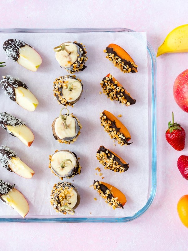 CleanFoodCrush Dark Chocolate Covered Fruits Recipe