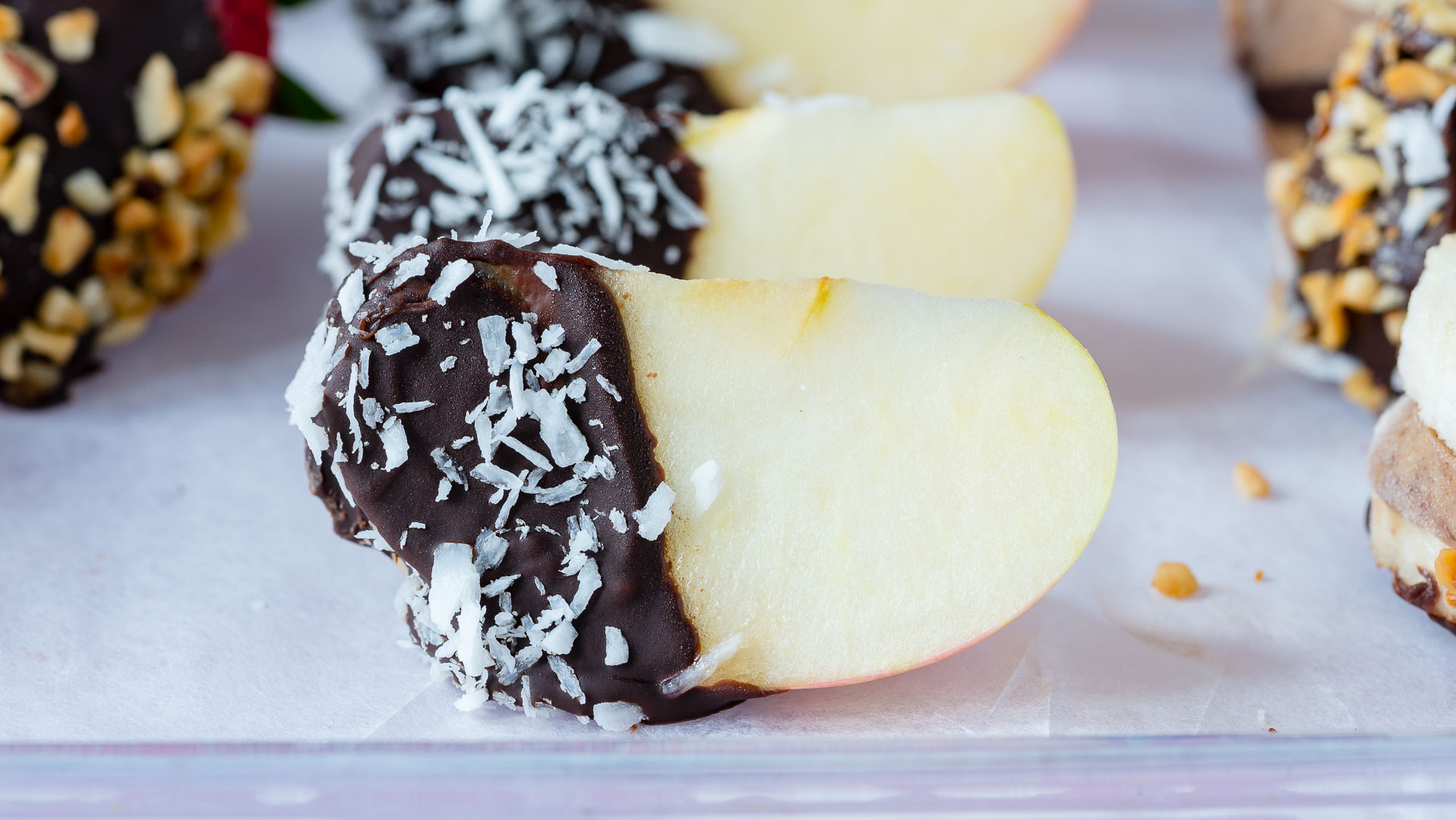 Dark Chocolate Covered Fruit are a Fun Treat to Make with the Kiddos