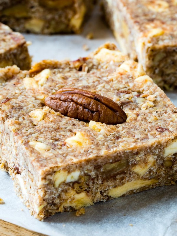 Eat Clean Healthy Apple Pie Energy Bars