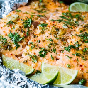 Eat Clean Honey + Garlic + Lime Salmon