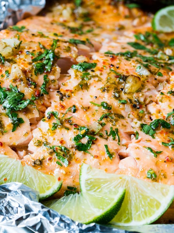 Eat Clean Honey + Garlic + Lime Salmon