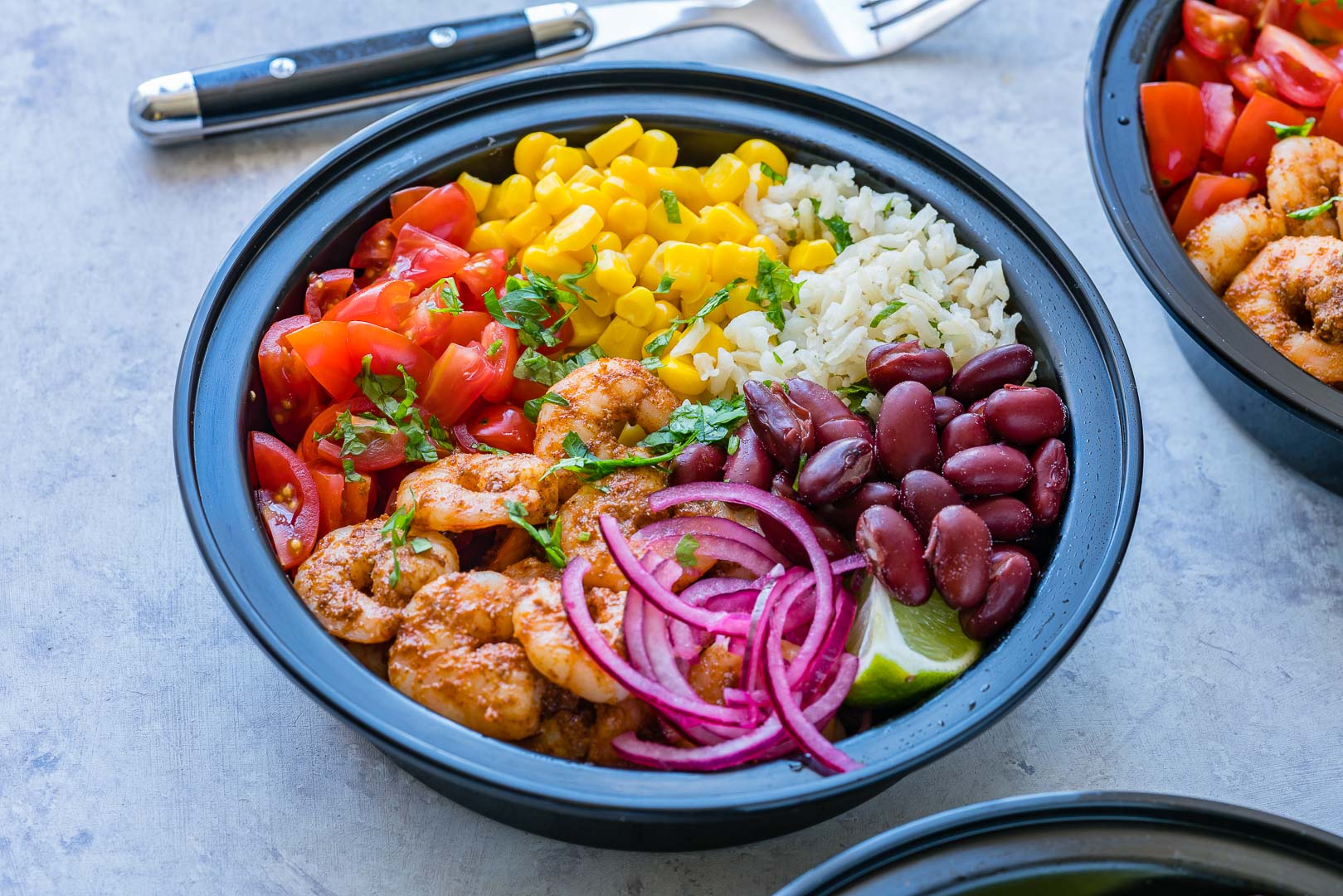 Shrimp Burrito Meal Prep Bowls are Perfect For Clean Eating Meal Prep ...