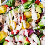 Tuna Salad + Chipotle Dressing CleanFoodCrush Recipe
