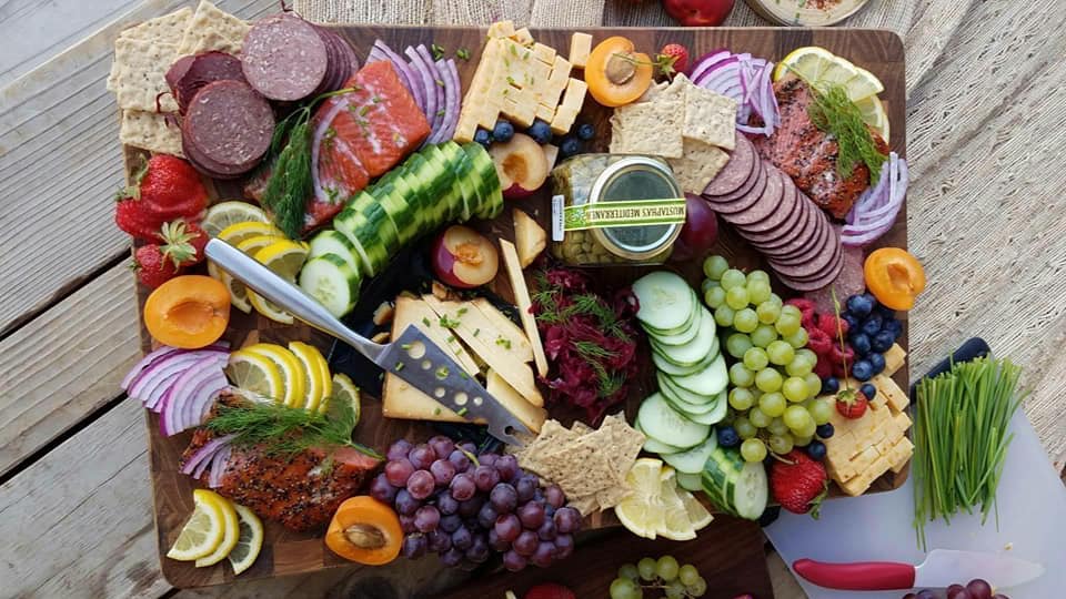 A Summertime Picnic Platter CleanFoodCrush