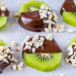Chocolate Dipped Kiwi Slices CleanFoodCrush
