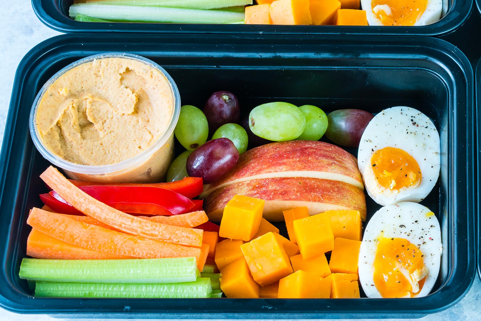 Homemade Lunchable Bento with More Protein! 