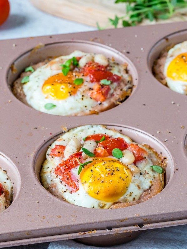 CleanFoodCrush Sausage Egg Breakfast Cups