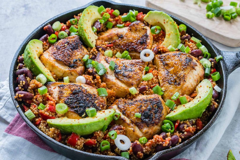 CleanFoodCrush Spicy Mexican Chicken + Quinoa