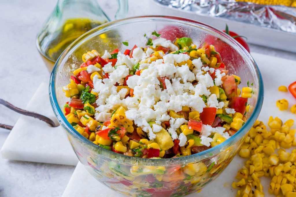 Delicious Grilled Sweetcorn Salsa