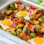 Eat Clean Brussels Sprouts, Eggs + Bacon